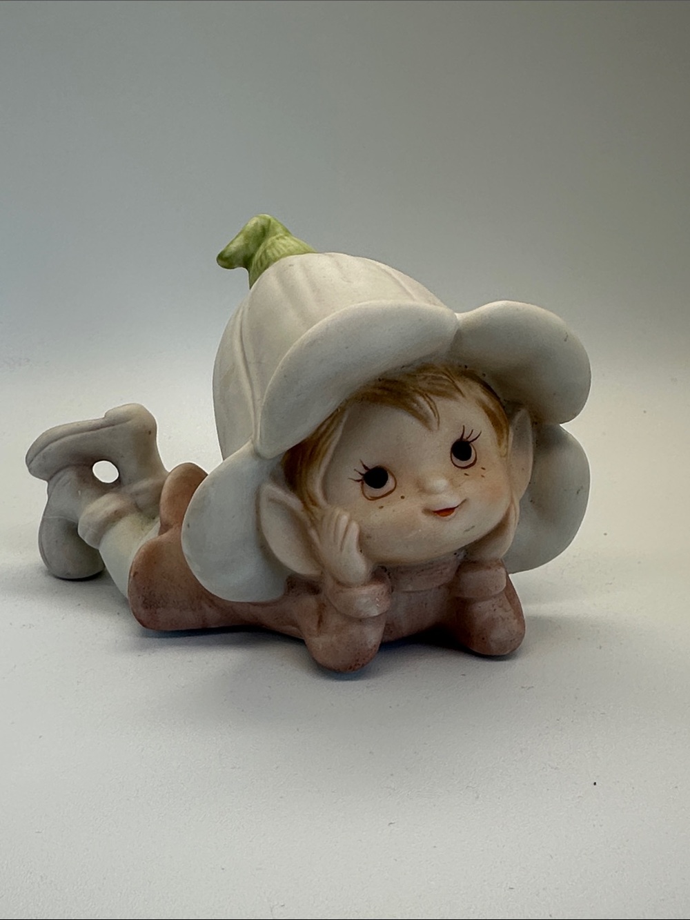 VTG Homco Elf Pixie Figurine Home Interior # 5615 Porcelain